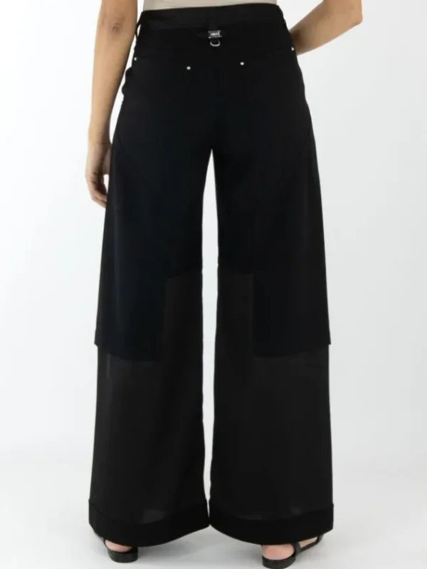 High trousers CONFIDENTIAL S01800 Black