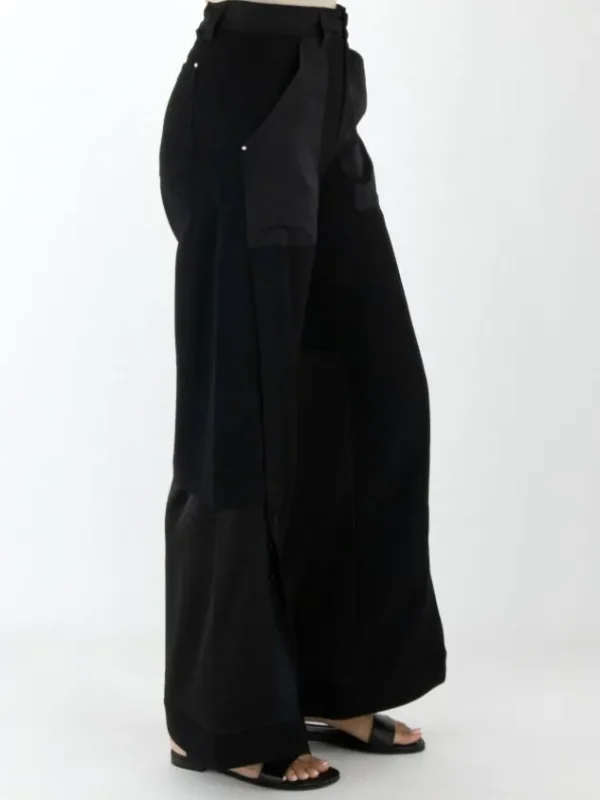 High trousers CONFIDENTIAL S01800 Black