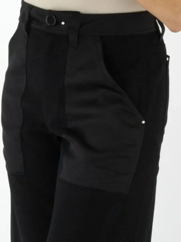 High trousers CONFIDENTIAL S01800 Black