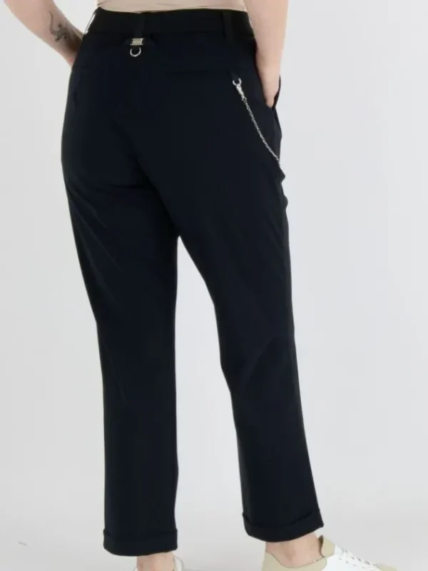 High trousers COURAGE S01772 Blue