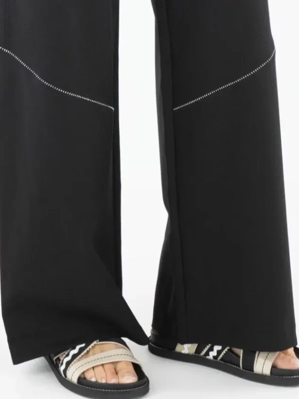 High trousers CREDIBILITY S01816 Black