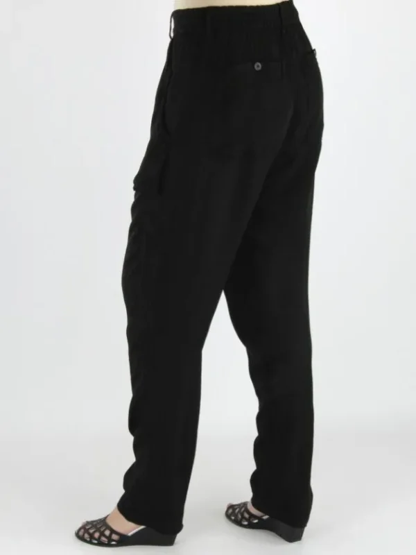 High trousers DISCIPLINE 702886 Black