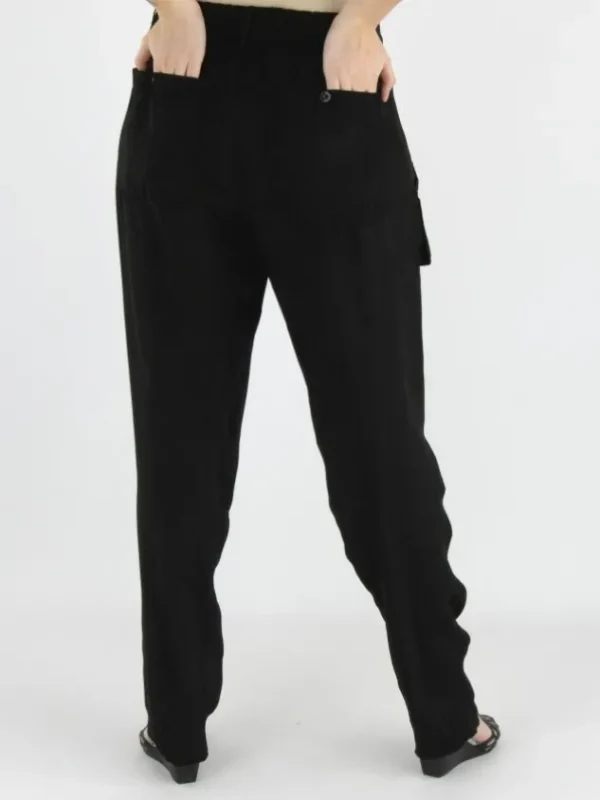 High trousers DISCIPLINE 702886 Black