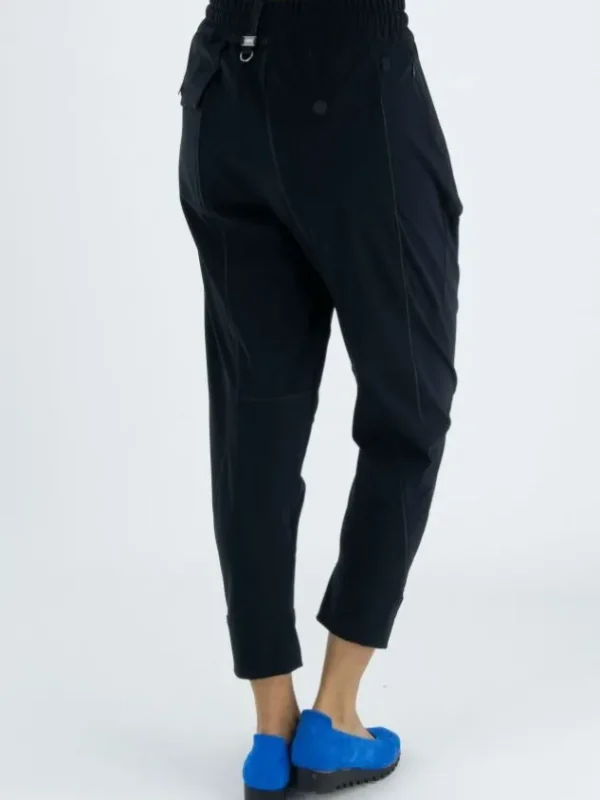 High trousers EAGER S01757 Blue