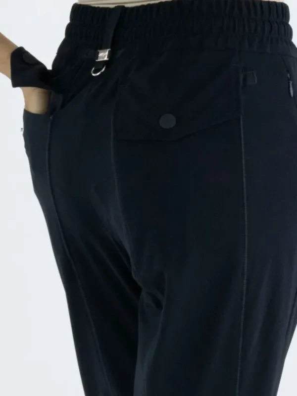 High trousers EAGER S01757 Blue
