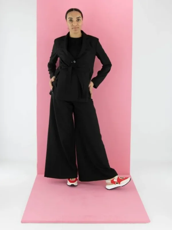 High trousers EXPERT S01810 Black