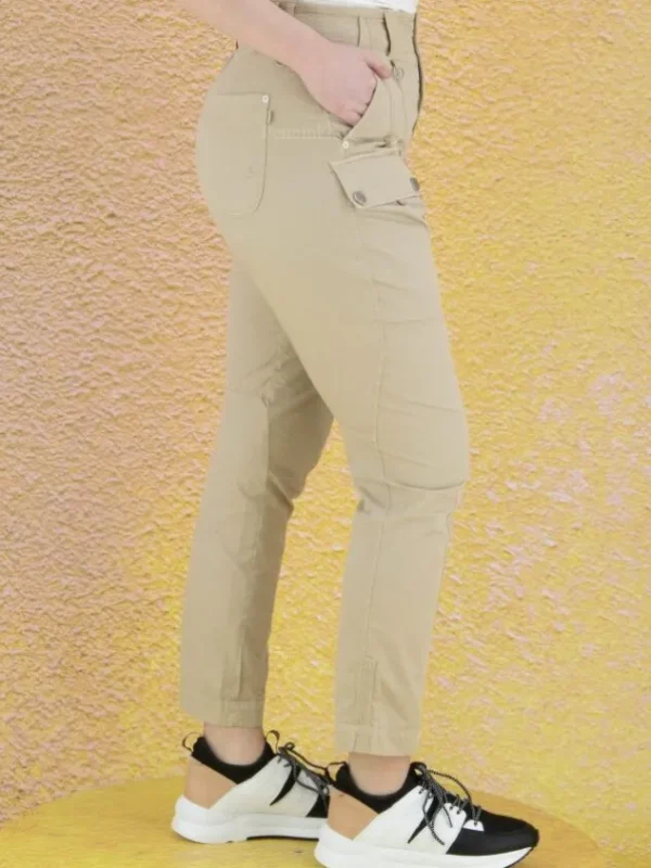 High trousers EXPLORE 702778 Beige