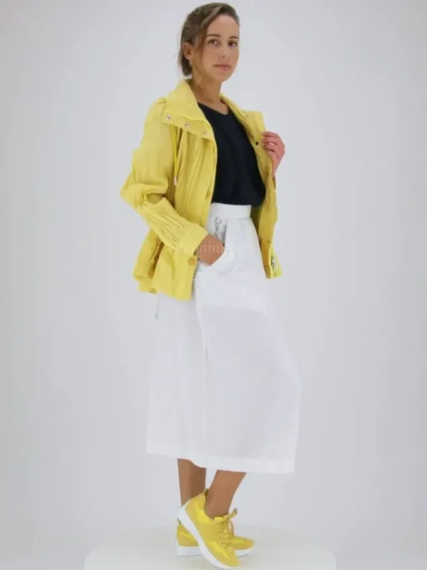 High trousers FREEDOM 720402 Cream White