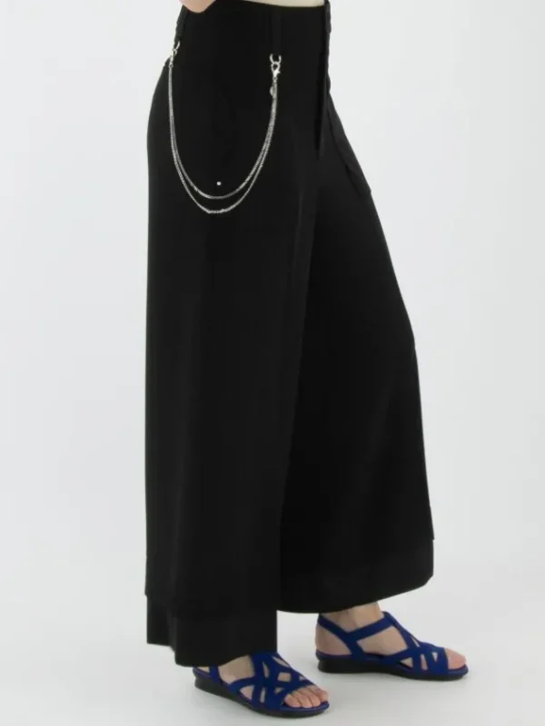 High trousers FREEWAY S01815 Black