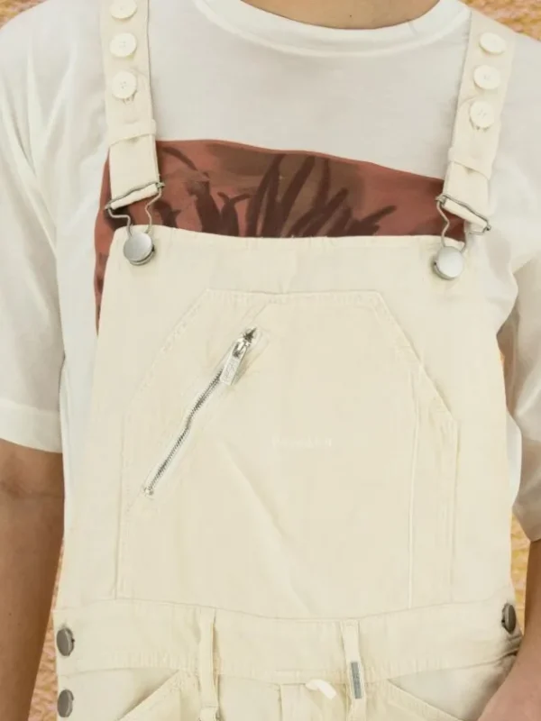 High trousers GOODBYE 703022 Cream White
