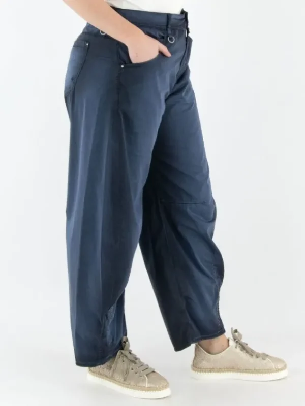 High trousers HAPPILY 702966 Blue