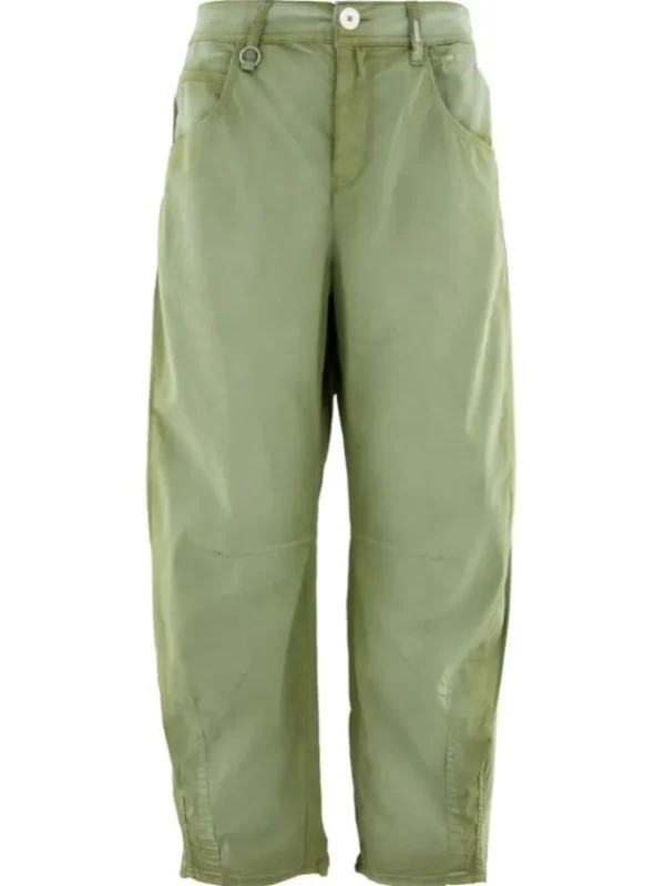 High trousers HAPPILY 702966 Green