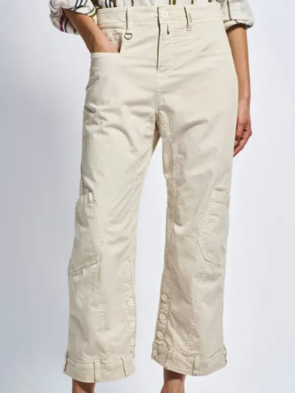 High trousers HASTEN 702961 Beige