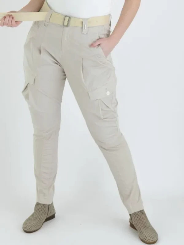 High trousers HECTIC 702884 Beige