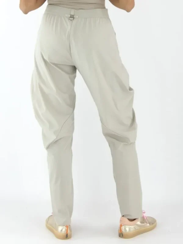 High trousers HURRY S01814 Beige