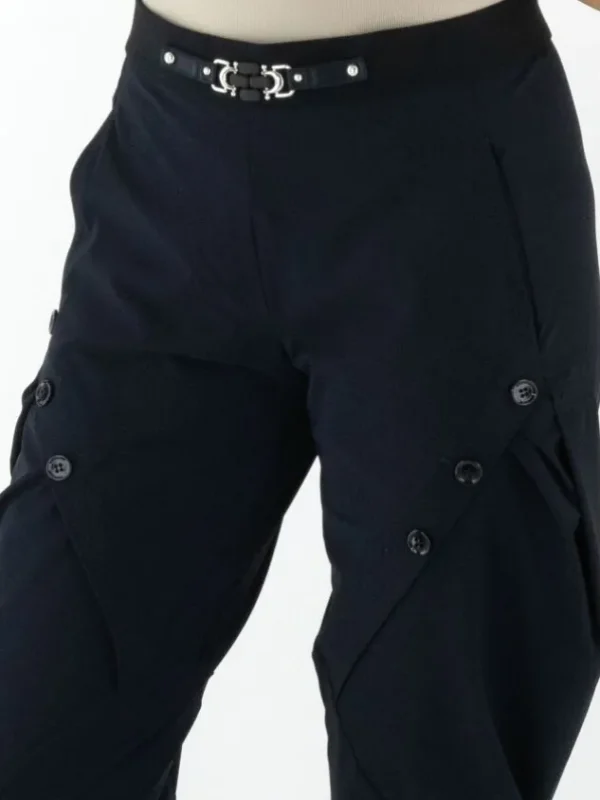 High trousers HURRY S01814 Blue