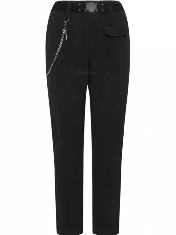 High trousers HYPER S01697 Black