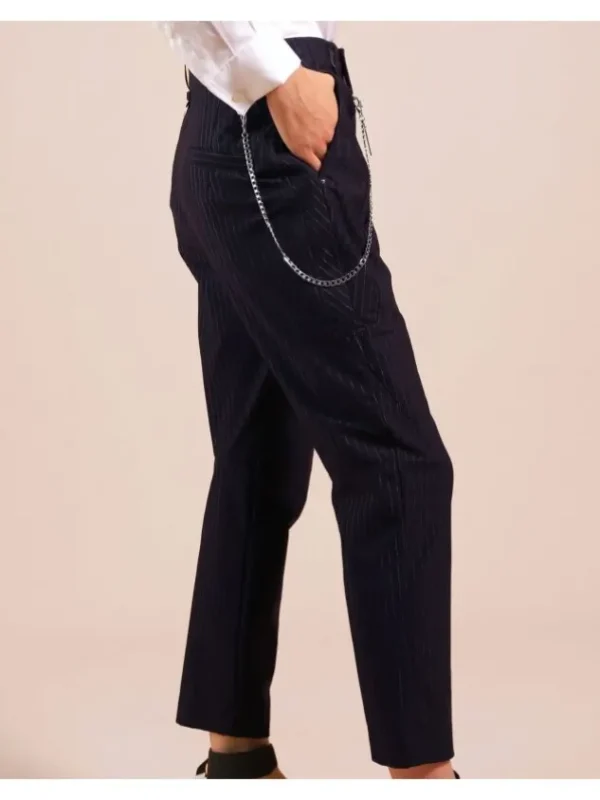 High trousers HYPER S01621 Blue