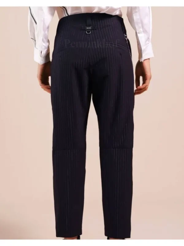 High trousers HYPER S01621 Blue
