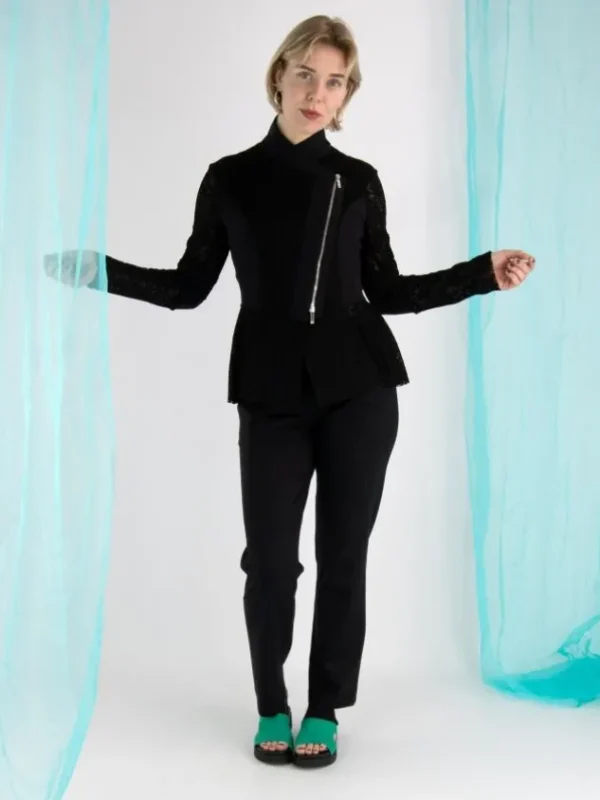 High trousers IMPACT S01765 Black