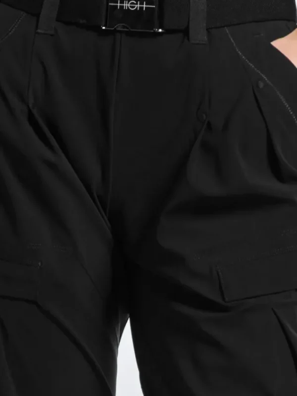 High trousers LURCH S01818 Black