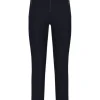 High trousers MINIMALIST S01794 Blue
