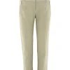 High trousers MINIMALIST S01764 Beige
