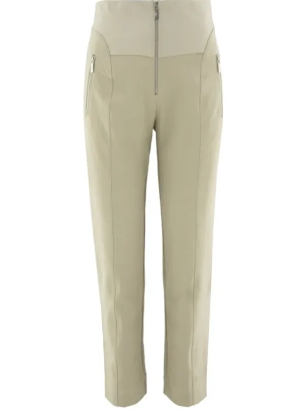 High trousers MINIMALIST S01764 Beige