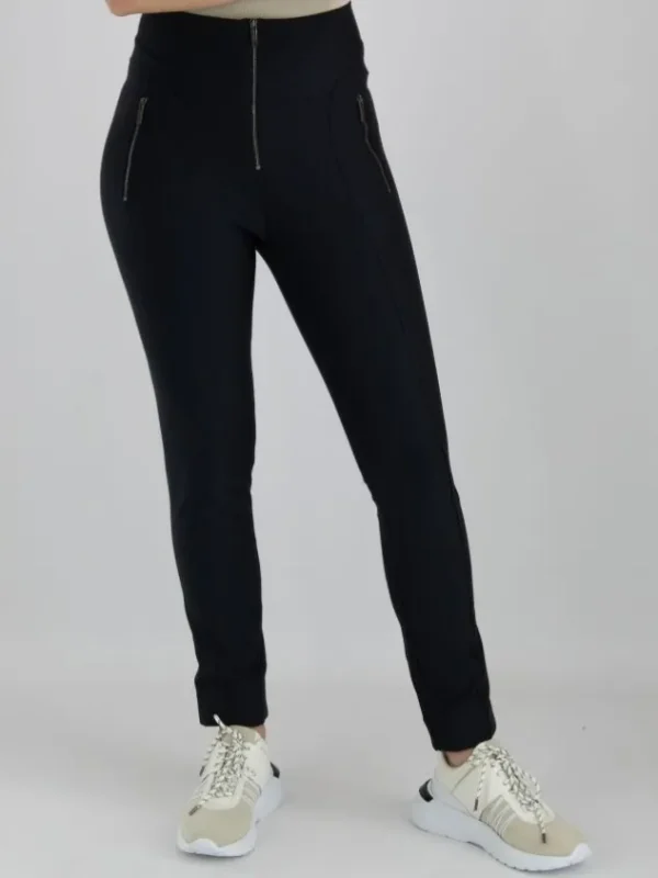 High trousers MINIMALIST S01794 Blue