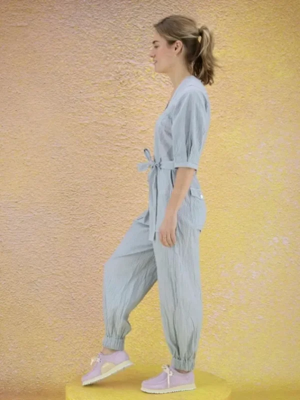 High trousers OPPORTUNIST 707014 Blue