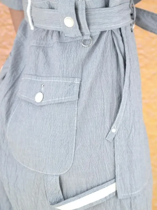 High trousers OPPORTUNIST 707014 Blue