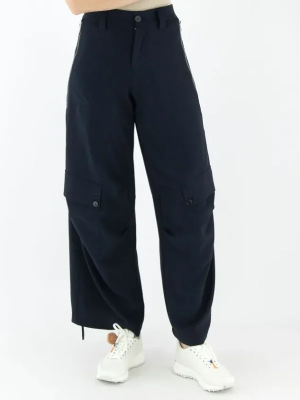 High trousers OUTGOING S01821 Blue