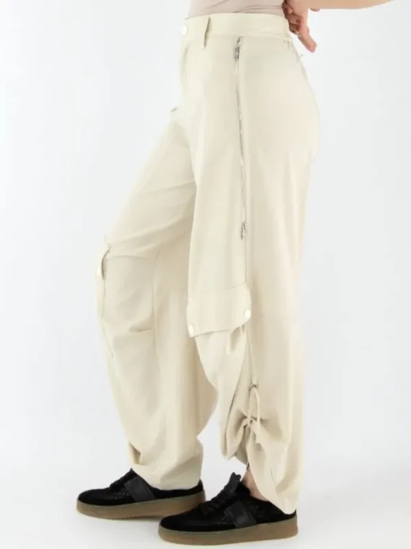 High trousers OUTGOING S01821 Beige