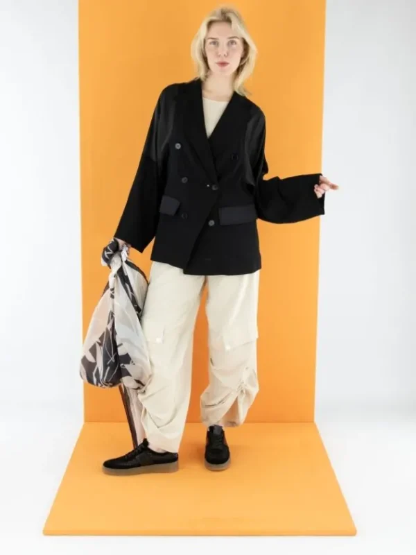 High trousers OUTGOING S01821 Beige