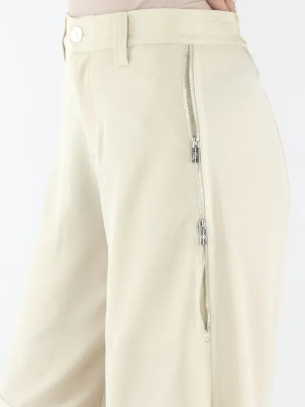 High trousers OUTGOING S01821 Beige