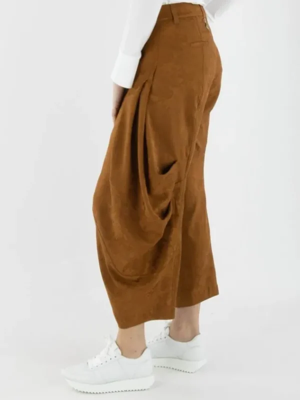 High trousers PARADOX S01802 Cognac