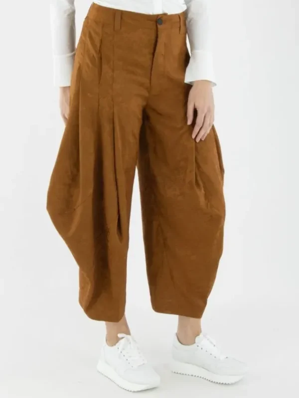 High trousers PARADOX S01802 Cognac
