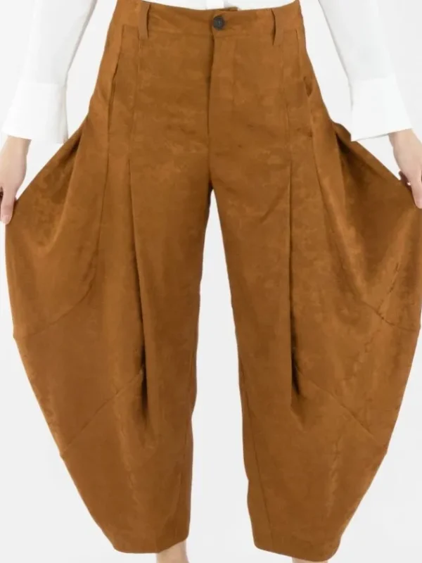 High trousers PARADOX S01802 Cognac