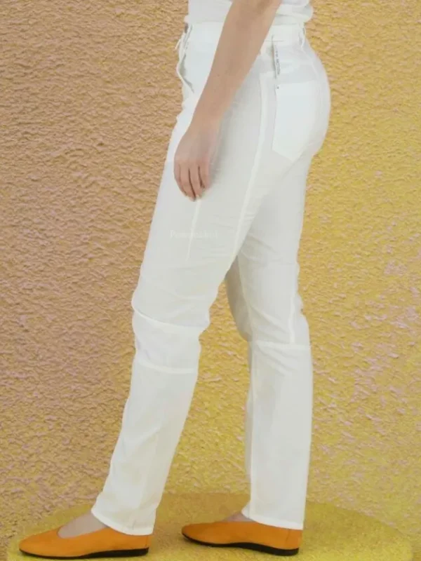 High trousers PRESUME 702780 White