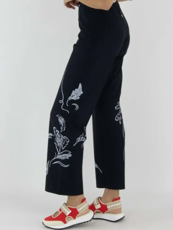 High trousers PROCEED S01823 Blue