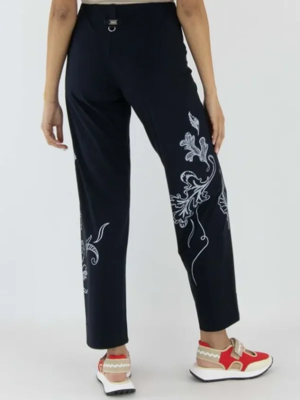 High trousers PROCEED S01823 Blue