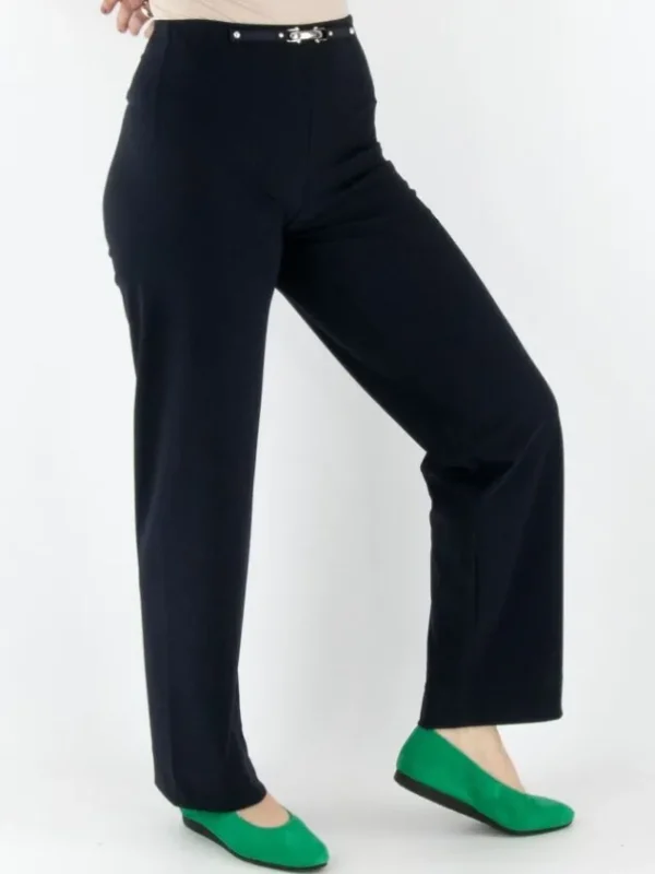 High trousers PROCEED S01819 Blue