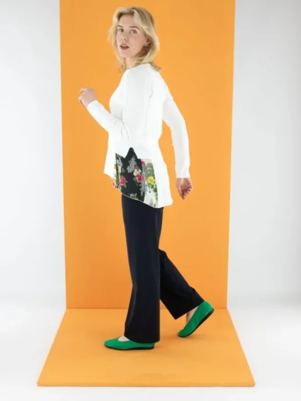 High trousers PROCEED S01819 Blue
