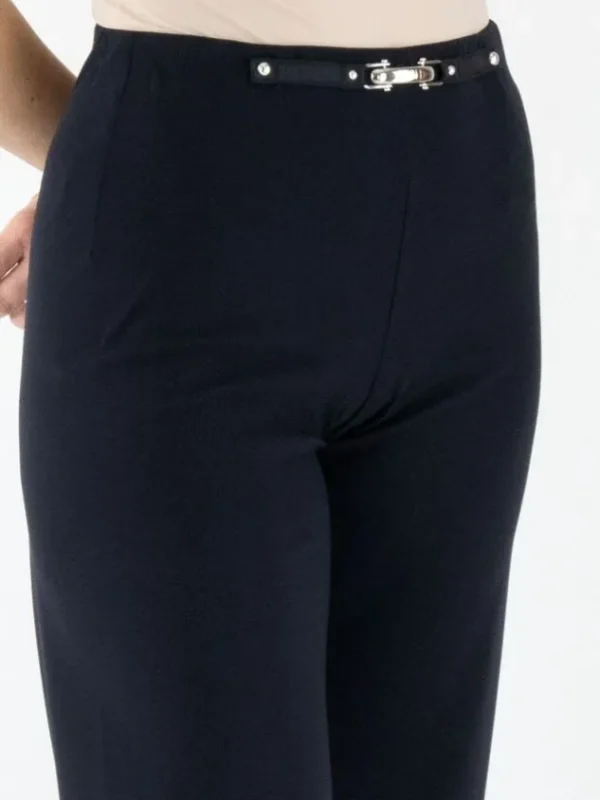 High trousers PROCEED S01819 Blue