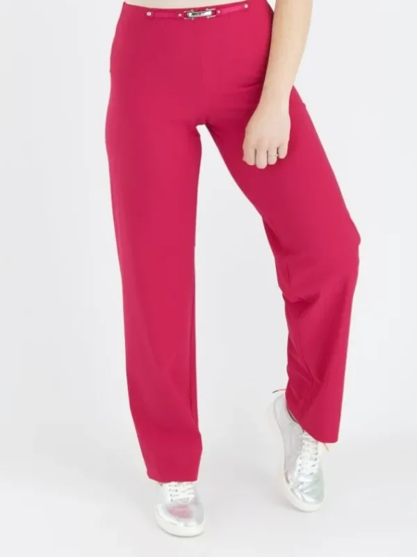High trousers PROCEED S01766 Pink