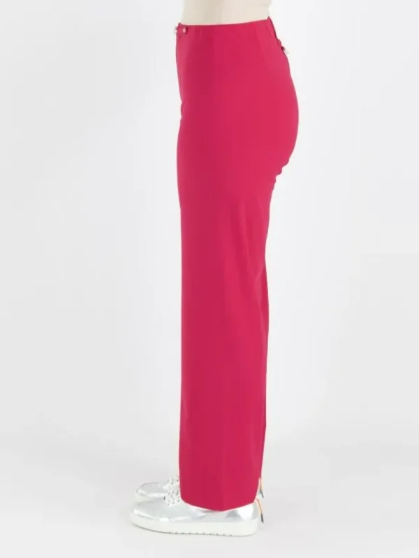 High trousers PROCEED S01766 Pink