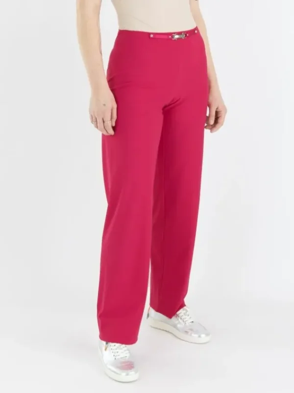 High trousers PROCEED S01766 Pink