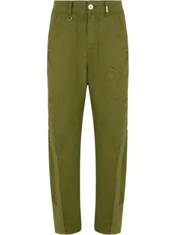 High trousers PULSATE 702967 Green