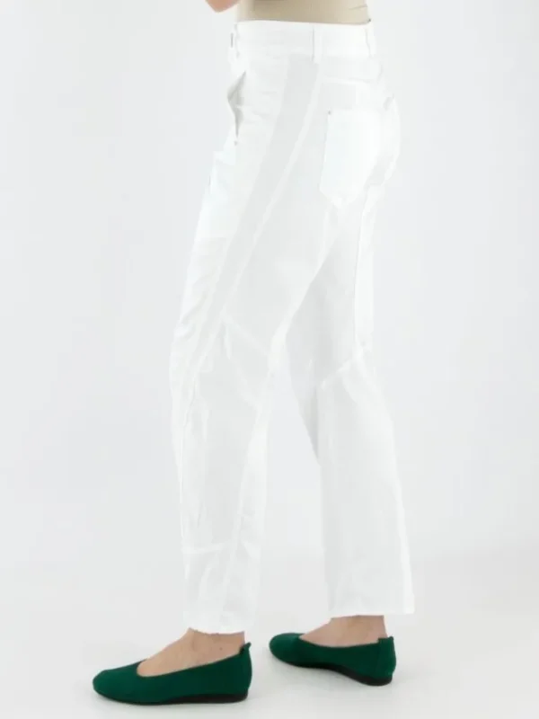 High trousers PULSATE 702967 White