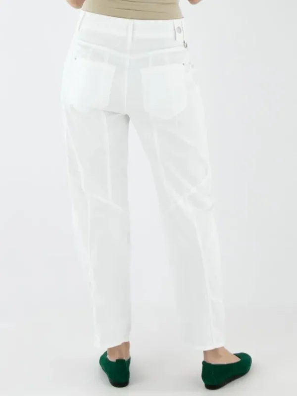High trousers PULSATE 702967 White